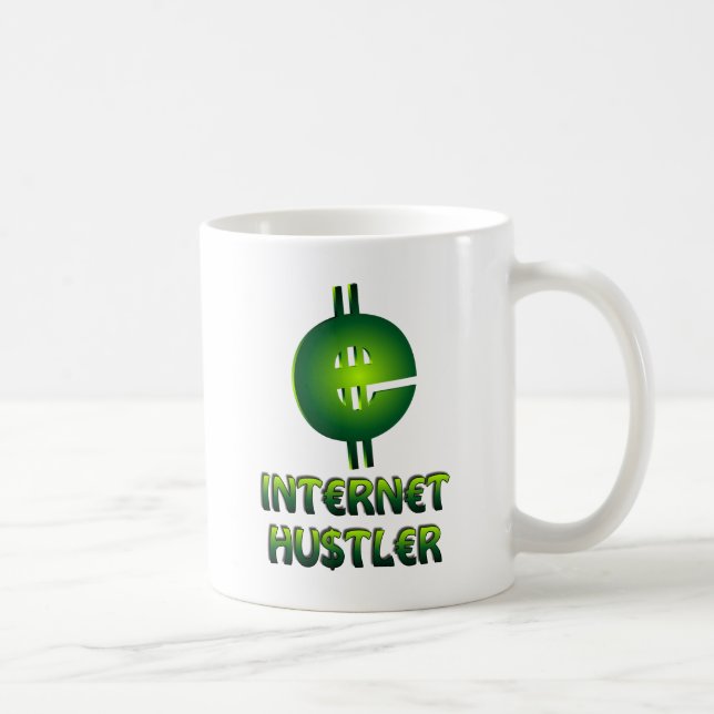 Internet Hustler Kaffemugg (Höger)