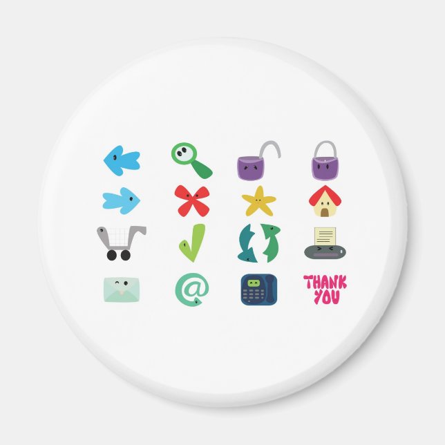 Internet Icons Magnet (Framsidan)