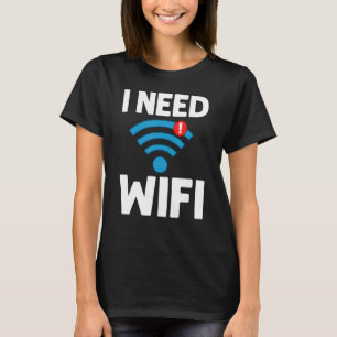 Internet-lösenord för WiFi-routern citerar datorn T Shirt