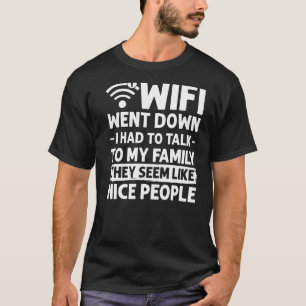 Internet-lösenord för WiFi-routern citerar datorn  T Shirt