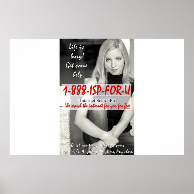 Internet SearchPro Poster (Framsidan)