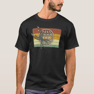 Internet Spider Digital World Webben Wlan Network T Shirt