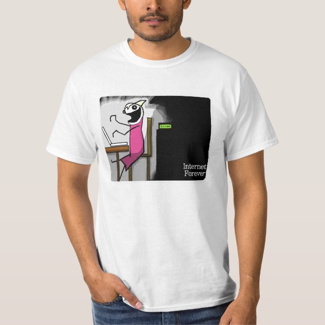 Internetför evigtT-tröja T-shirt (Framsida)