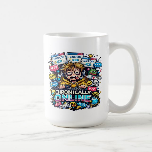 Internets arv kaffemugg (Höger)