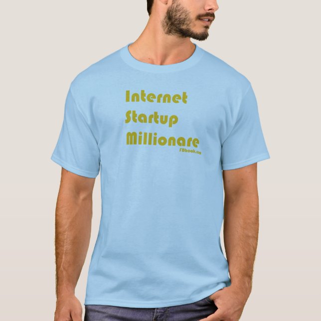 Internetstart Millionare Tee (Framsida)