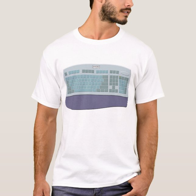 Internettangentbord T-shirt (Framsida)