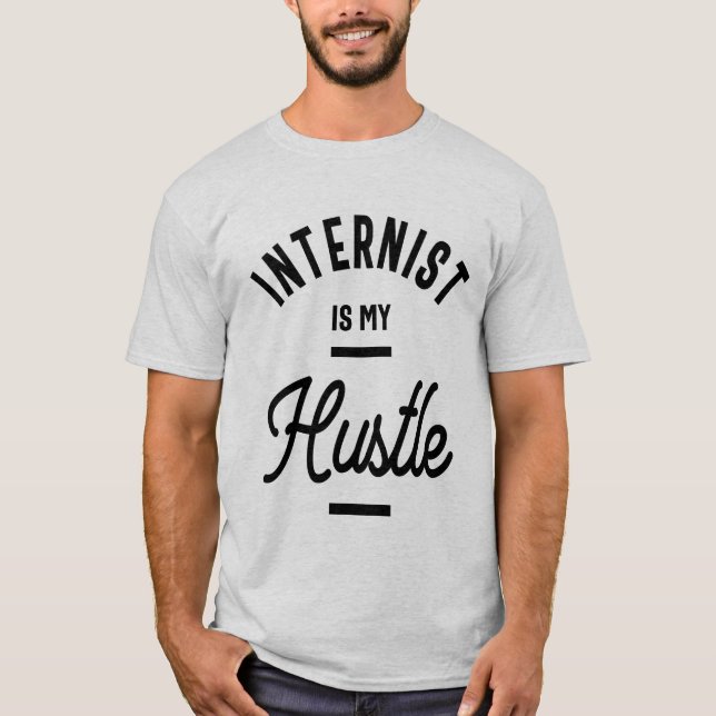 Internist är mitt jobb inom yrket t shirt (Framsida)