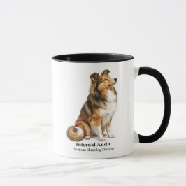 Internrevision Sable Sheltie Mugg