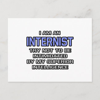Internt skämt... Överlägsen intelligens Vykort