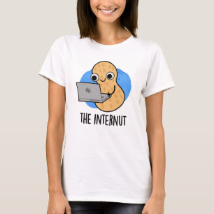 Internut Funny Internet Peanut Pun T Shirt