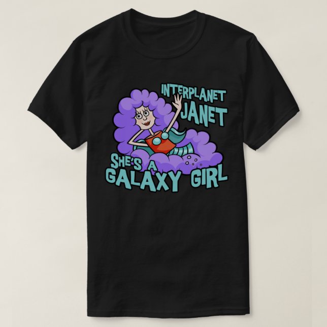 Interplanet Janet Classic T-Shirt (Design framsida)