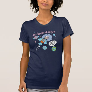 Interplanet Janet Retro Shirt T Shirt