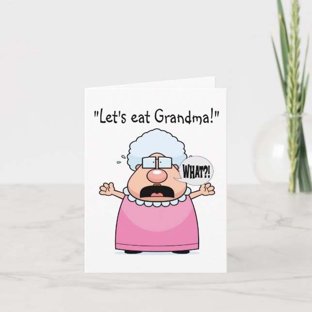 Interpunktion sparar liv noterar kortet kort (Framsida)