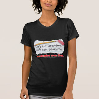 Interpunktion sparar liv t-shirt
