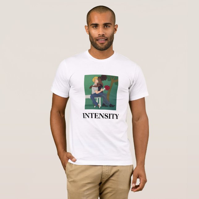 Interracial kärlek tee (Hel framsida)
