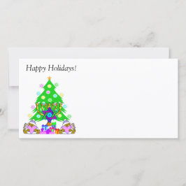 Interreligiös Helgdag Roligt Julkort