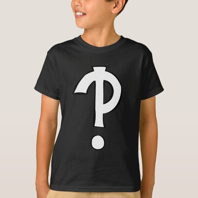 Interrobang T-shirt (Framsida)