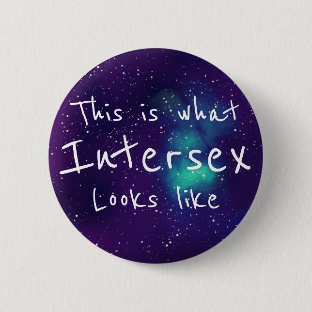Intersex Anpassningsbar Galaxy Identitet Knapp (Framsida)
