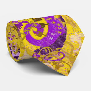 Intersex Dragon Damask - Intersex Pride Flagga Fär Slips
