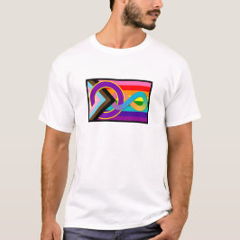 Intersex Neurodivergent Progressivt Pride Flagga T Shirt