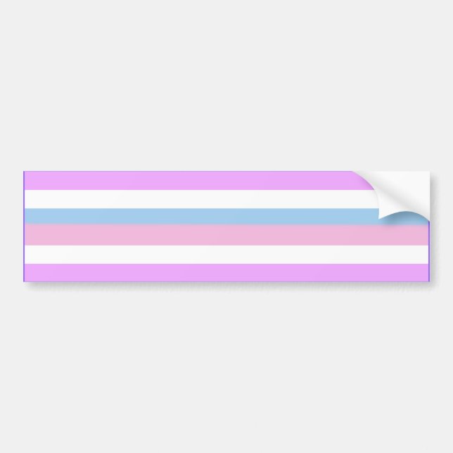 INTERSEX PRIDE FLAGGA STOLPE BILDEKAL (Framsidan)