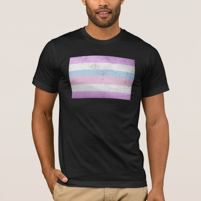 Intersex Pride Flagga Tee (Framsida)