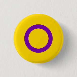 Intersex pride knäppas (cirkla), knapp