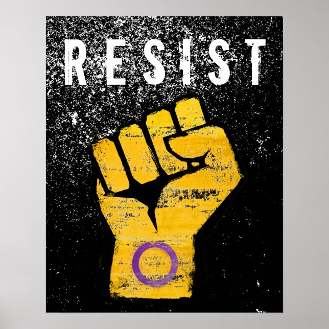 Intersex Pride Knut Poster (Framsidan)