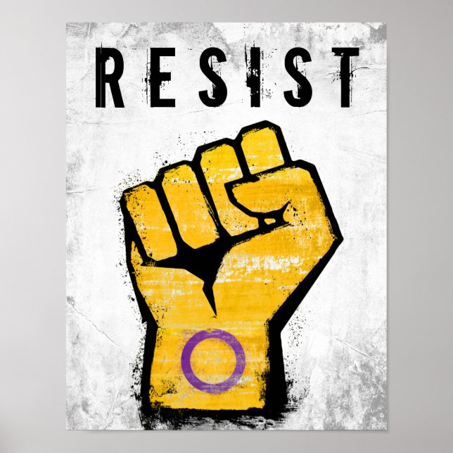 Intersex Pride Knut Poster (Framsidan)