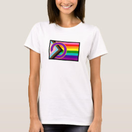 Intersex Progressivt Pride Flagga T Shirt