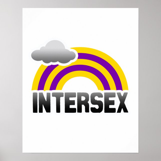 INTERSEX REGNBÅGE POSTER (Framsidan)