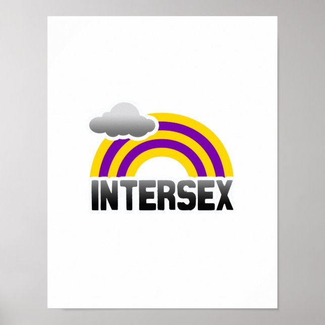 INTERSEX REGNBÅGE POSTER (Framsidan)