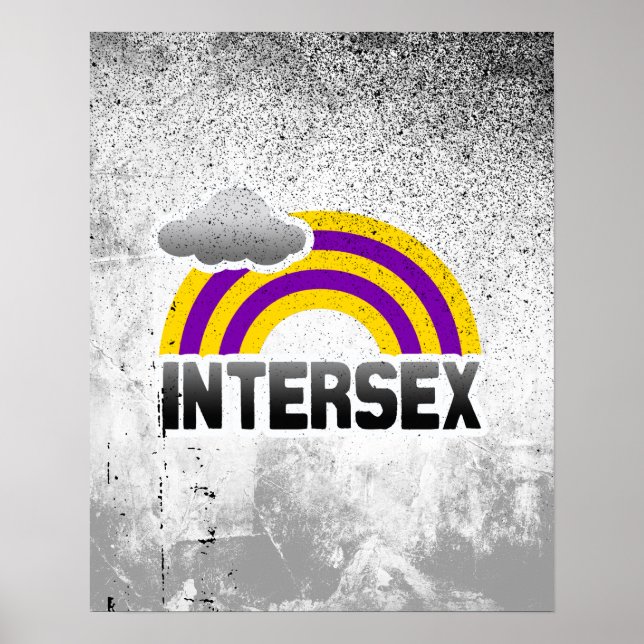 INTERSEX REGNBÅGE POSTER (Framsidan)
