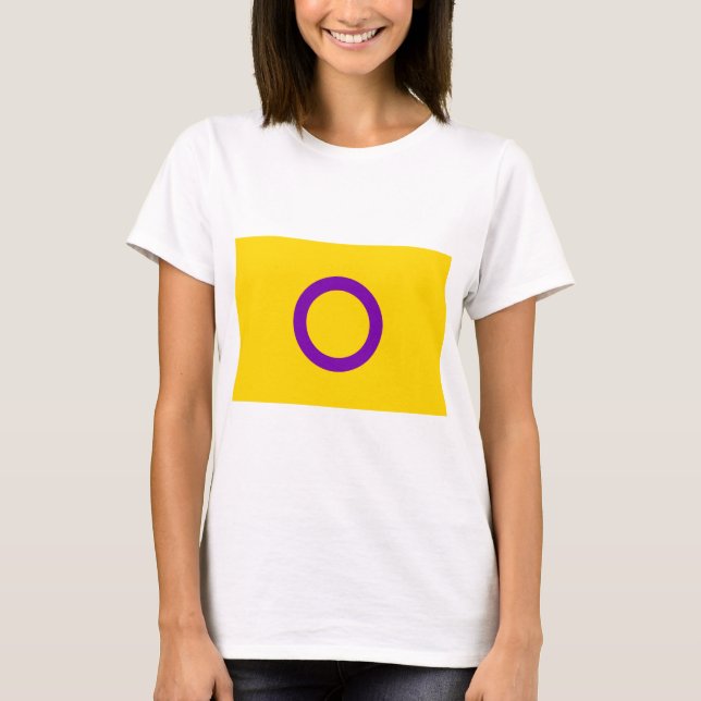 Intersex stolthet t shirt (Framsida)