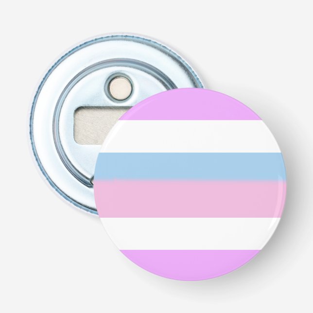 Intersex stolthetsflagga flasköppnare (Framsidan)