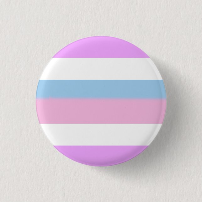 Intersex stolthetsflagga knapp (Framsida)
