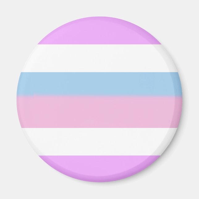 Intersex stolthetsflagga magnet (Framsidan)