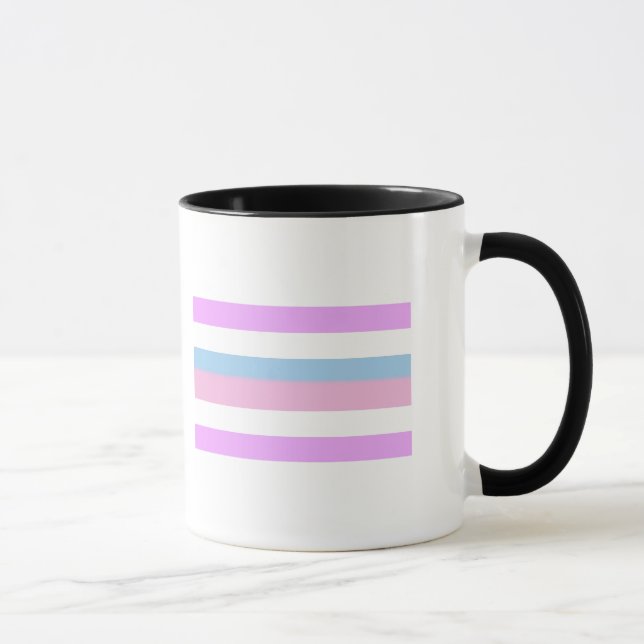 Intersex stolthetsflagga mugg (Höger)