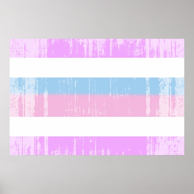 Intersex stolthetsflagga poster (Framsidan)