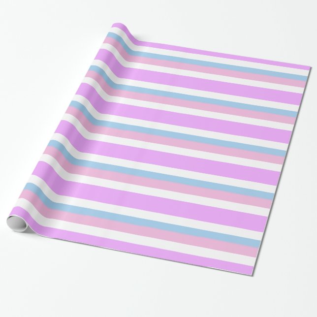 Intersex stolthetsflagga presentpapper (Utrullad)