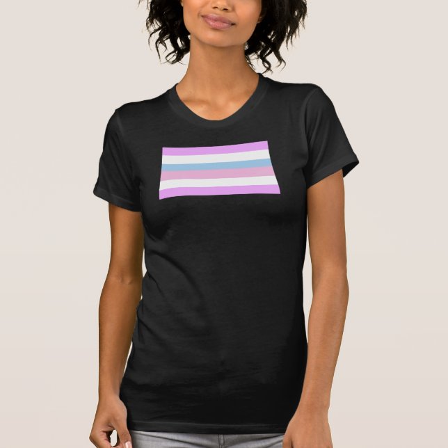 Intersex stolthetsflagga t-shirt (Framsida)