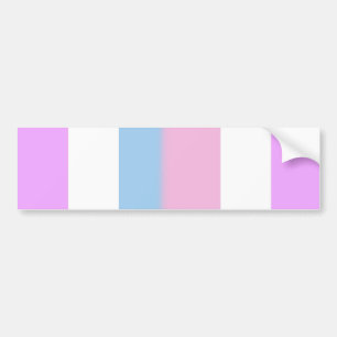 Intersex stolthetsränder bildekal