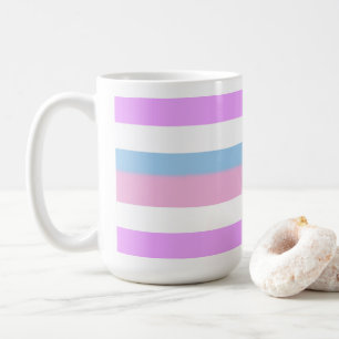 Intersex stolthetsränder kaffemugg