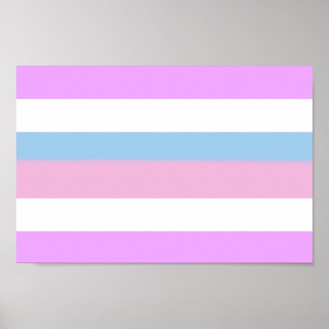 Intersex stolthetsränder poster (Framsidan)