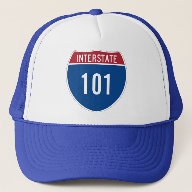 Interstate 101 Hat Keps (Framsida)
