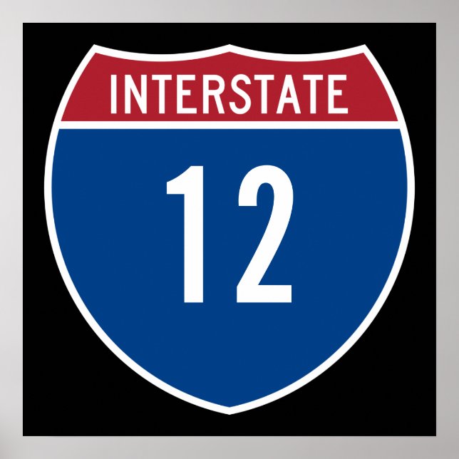 Interstate 12 poster (Framsidan)