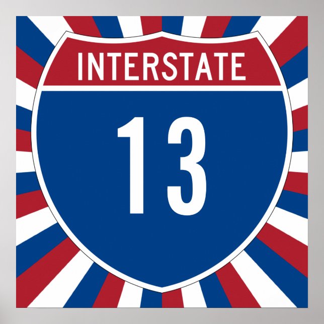 Interstate 13 poster (Framsidan)