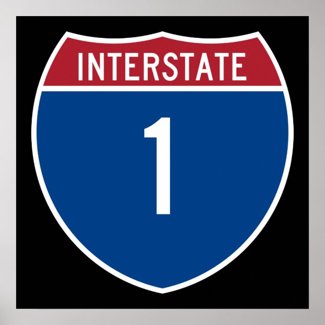 Interstate 1 poster (Framsidan)