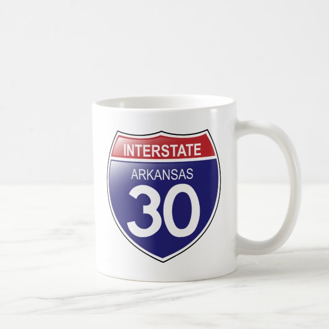 Interstate 30 i Arkansas Mugg (Höger)
