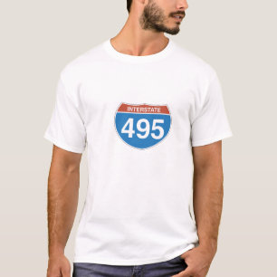Interstate 495 manar Tshirt Tröja